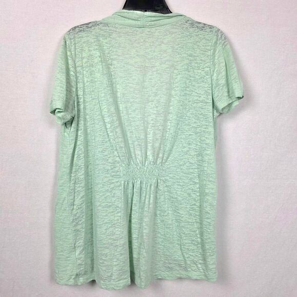 Maurices XL Mint Open Front Cardigan Short Sleeve - Picture 4 of 7